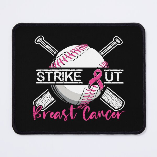 Strike Out Breast Cancer Awareness Month Survivor Pink Ribbon Baseball  Lovers Sticker for Sale by CloJamila