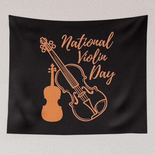 Item preview, National Violin Day designed and sold by Simo0455.