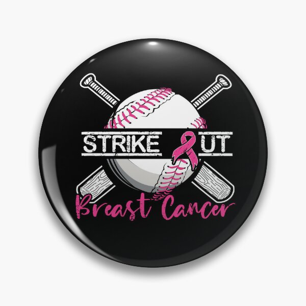 Strike Out Breast Cancer Awareness Month Survivor Pink Ribbon