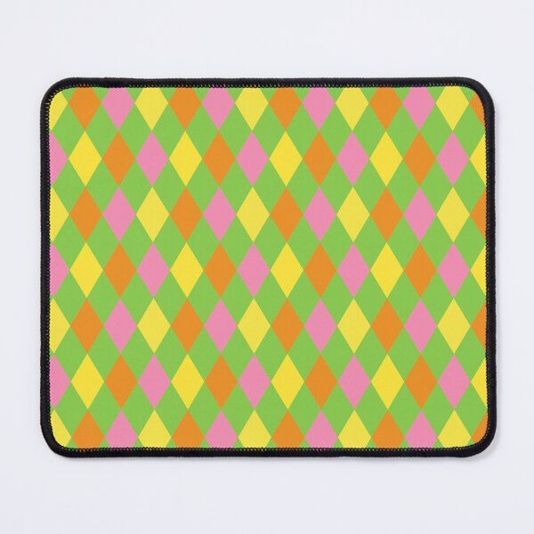 Artikelvorschau, Dopamin-Dressing mit Harlekinmuster, gelb, rosa, orange, grün entworfen und verkauft von Colorblizz.
