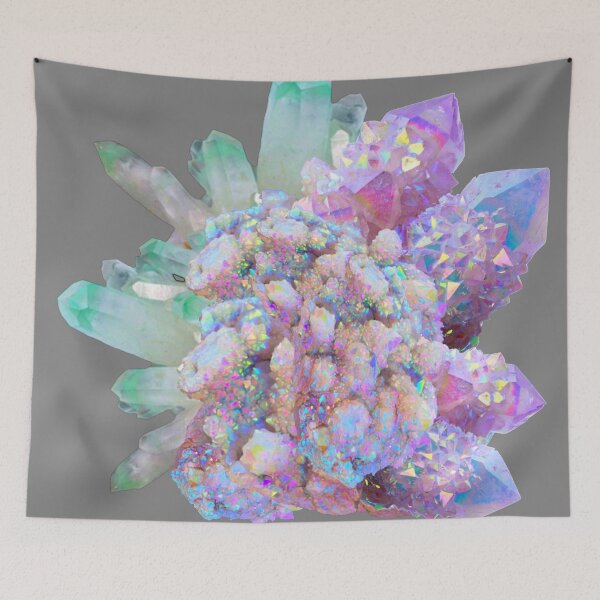 Item preview, DRUZY QUARTZ CRYSTALS designed and sold by sharlesart.