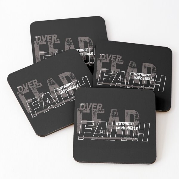 Item preview, Faith over fear  designed and sold by TEE-HQ.
