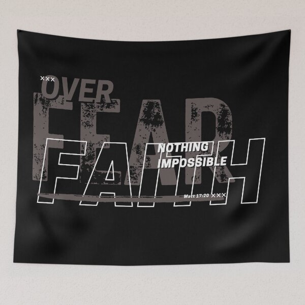 Item preview, Faith over fear  designed and sold by TEE-HQ.
