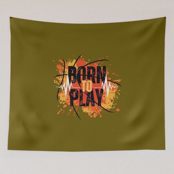 Item preview, Modern Born To Play Art designed and sold by Dorcas89.