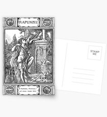 Grimm' Fairy Tale Rapunzel Postcards