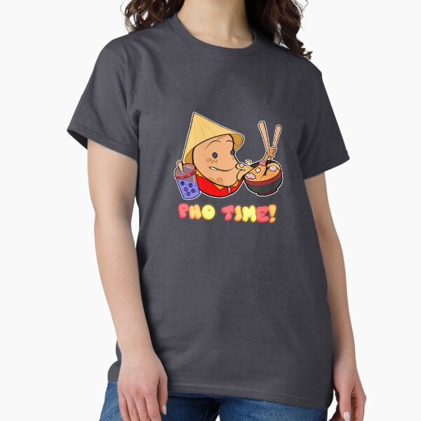 Item preview, Vietnamese Spud Enjoying Some Pho designed and sold by RADICAL-TEES.