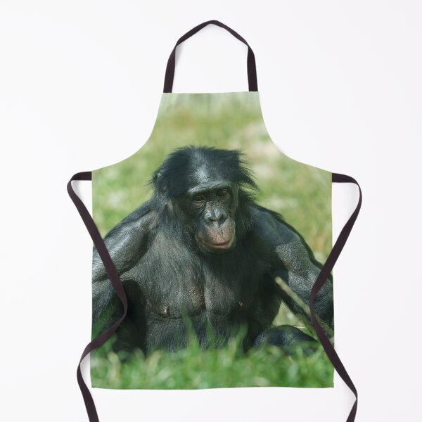 Item preview, Muscular Bonobo in the Grass designed and sold by rawshutterbug.