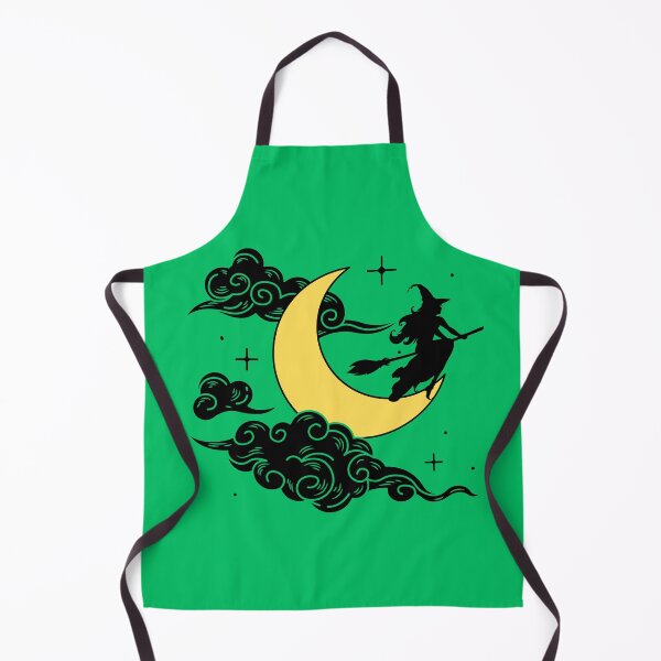 Item preview, Halloween Witch Flying over the Moon designed and sold by Fionamyles.