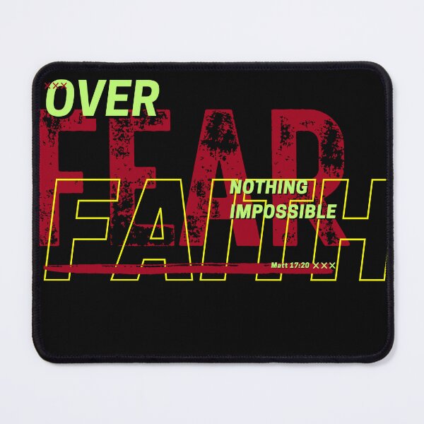 Item preview, Faith over fear designed and sold by TEE-HQ.