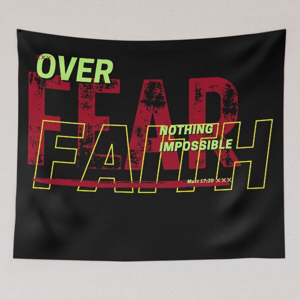 Item preview, Faith over fear  designed and sold by TEE-HQ.