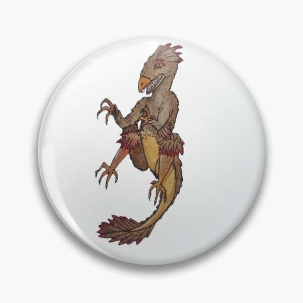 Item preview, Jumping Velociraptor  designed and sold by actual-lizard.