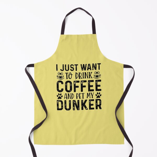 Item preview, Drink Coffee And Pet My Dunker Funny Dog designed and sold by kamrankhan.