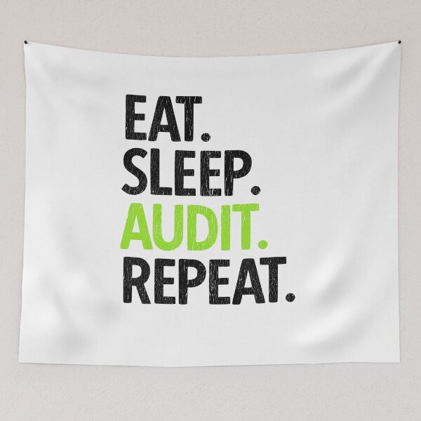 Item preview, Eat. Sleep. Audit. Repeat.  Auditor Auditing Gift designed and sold by TeesYouWant.