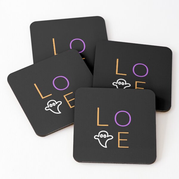 Item preview, Halloween Party Spooky Ghost Halloween Gift Coasters designed and sold by SaySomethingUK.