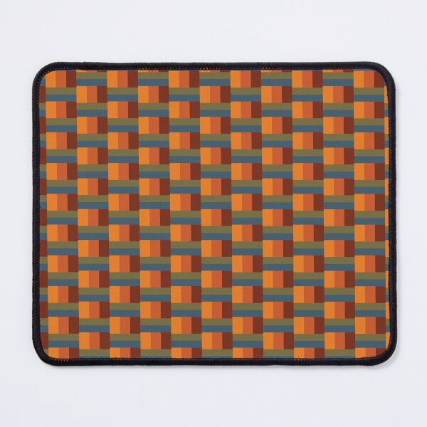 Item preview, Orange,Brown,Green Colors Vertical Stripes.Fall Pattern. designed and sold by Designfs.