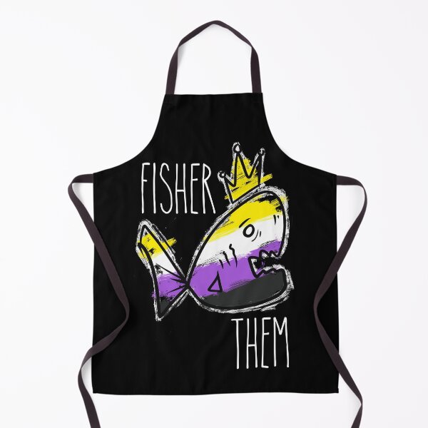 Artikelvorschau, Nicht-binäres FisherThem ProNoun Fisch | Pronomen Fischdesign entworfen und verkauft von Mitch616Art.