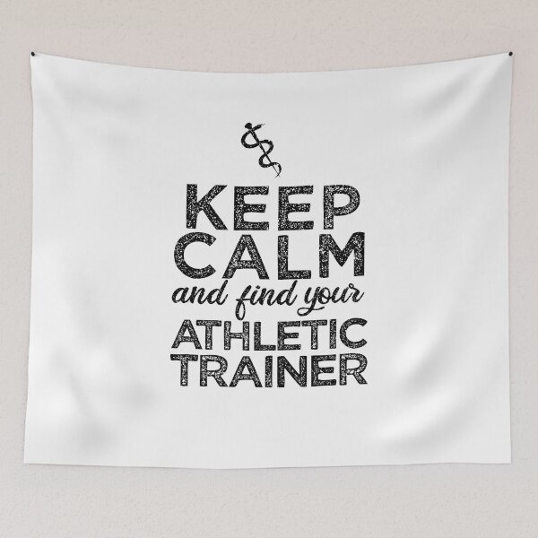 Item preview, Keep Calm and Find Your Athletic Trainer designed and sold by TeesYouWant.
