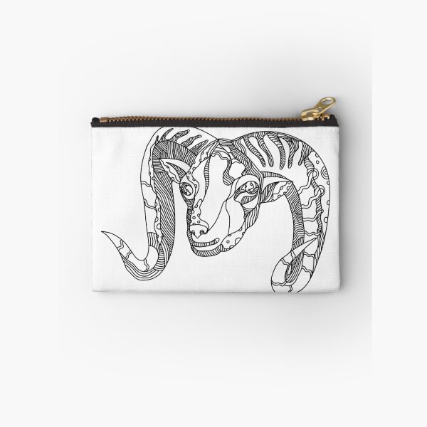 Item preview, Argali Mountain Sheep Head Doodle Art designed and sold by patrimonio.