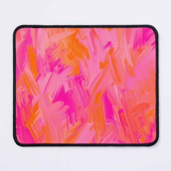 Item preview, Hot Pink and Orange, Brush Strokes, Abstract designed and sold by OneThreeSix.