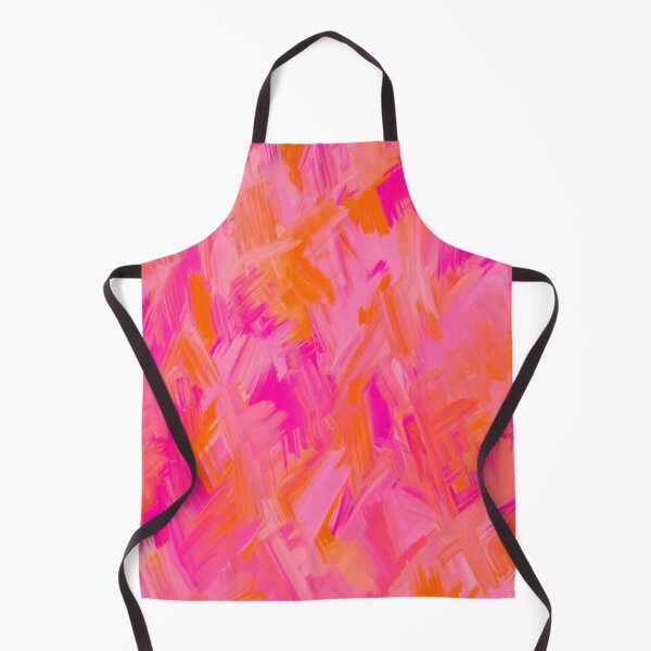 Item preview, Hot Pink and Orange, Brush Strokes, Abstract designed and sold by OneThreeSix.