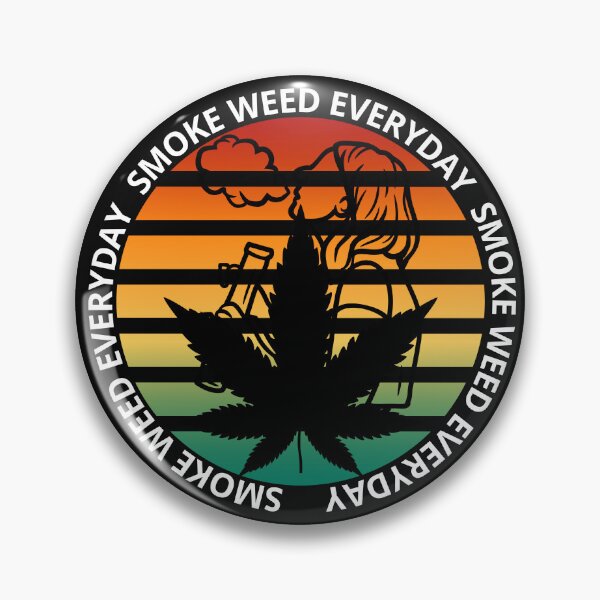 Item preview, Smoke Weed Everyday Retro Design designed and sold by AAcrew.