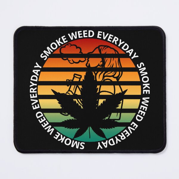 Item preview, Smoke Weed Everyday Retro Design designed and sold by AAcrew.