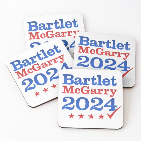 Item preview, Bartlet McGarry 2024 West Wing designed and sold by Nerd Shizzle.