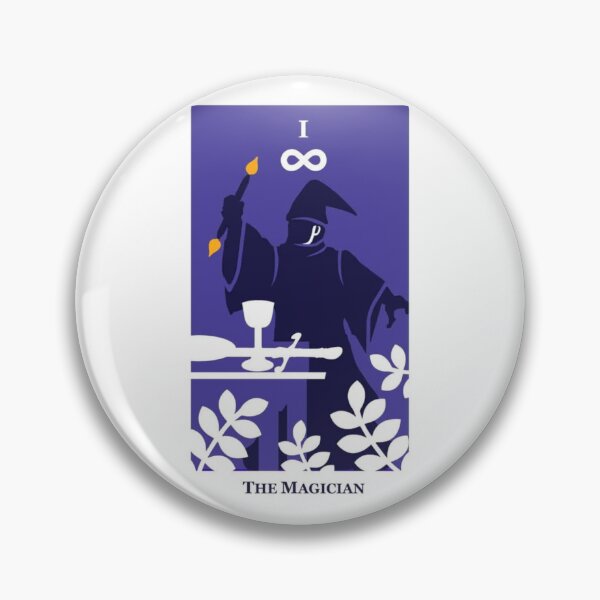 Item preview, Minimalist The Magician Tarot Card designed and sold by NavierSmokes.