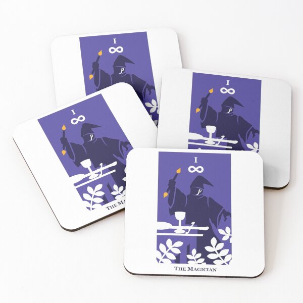 Item preview, Minimalist The Magician Tarot Card designed and sold by NavierSmokes.