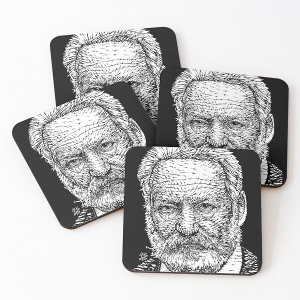 Item preview, VICTOR HUGO ink portrait .1 designed and sold by lautir.