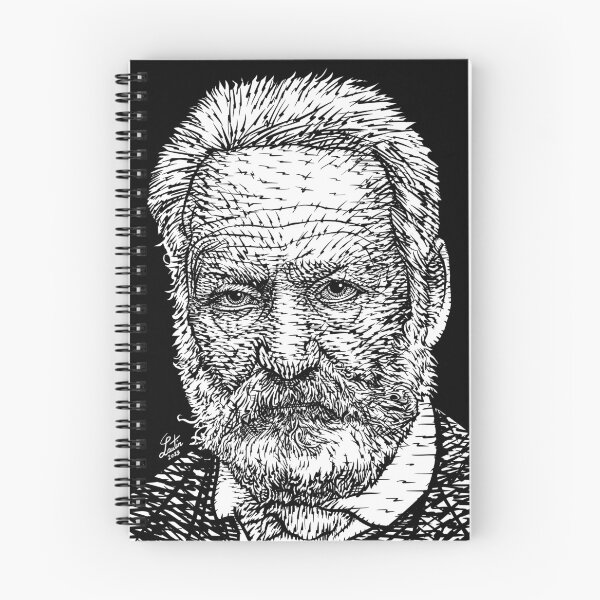 Item preview, VICTOR HUGO ink portrait .1 designed and sold by lautir.