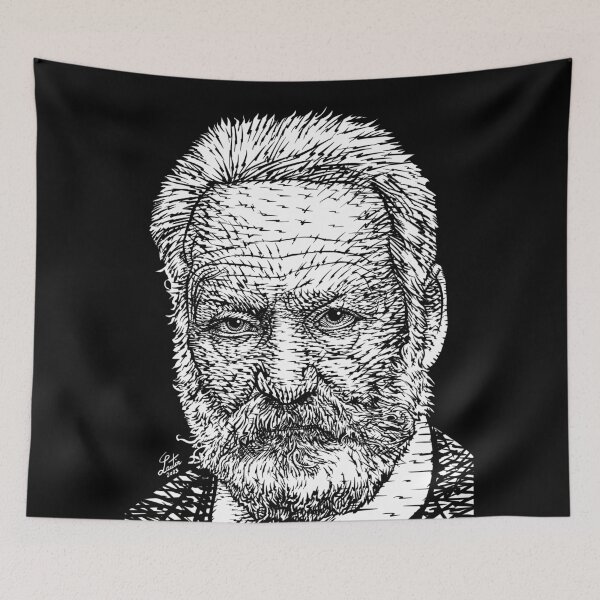 Item preview, VICTOR HUGO ink portrait .1 designed and sold by lautir.