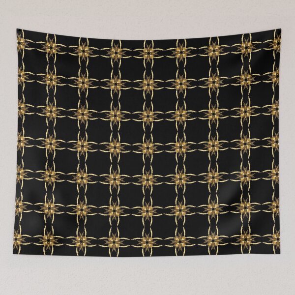 Item preview, Gold crosses pattern designed and sold by Meo Design.