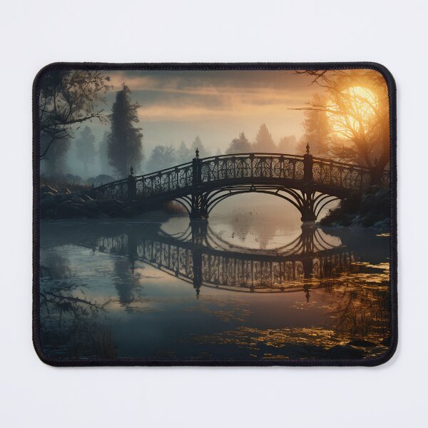Item preview, Bridge in the park 5 designed and sold by Art by Lilia.