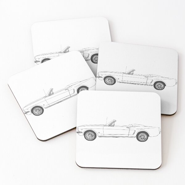 Item preview, 64 Mustang Convertible Classic designed and sold by suerussoart.