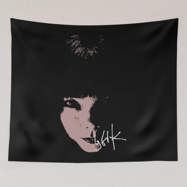 Item preview, 90s Bjork With Signature  Vintage Halftone Style designed and sold by MeltonWrath.