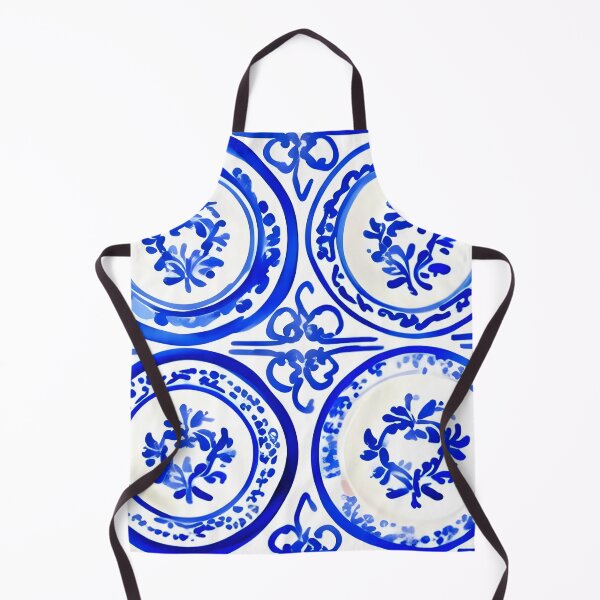 Item preview, Blue and white plates designed and sold by SophieClimaArt.