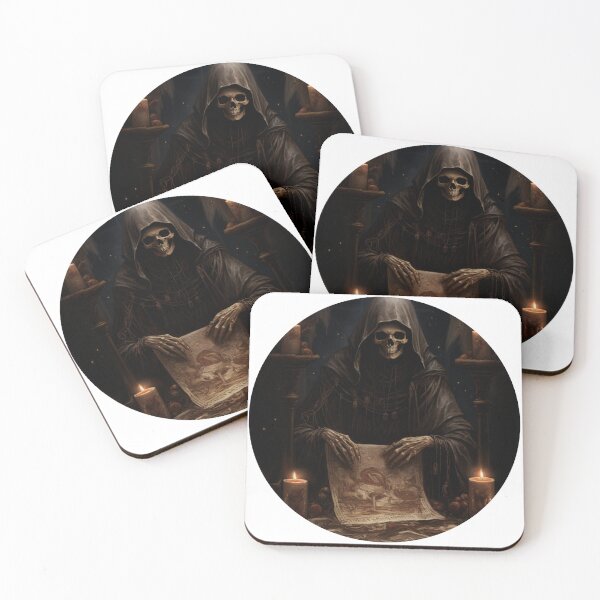 Item preview, Death Tarot card art designed and sold by MendaciousMina.