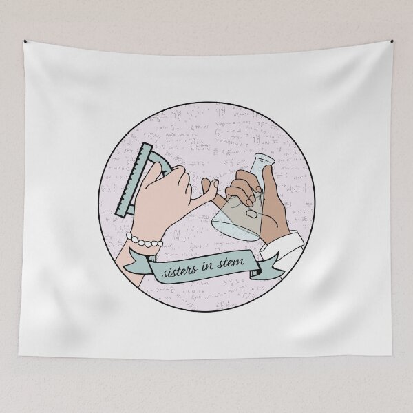 Item preview, sisters in stem designed and sold by sarahamanning.