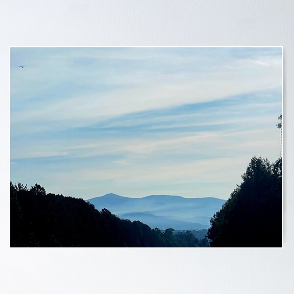 Blue ridge mountains Poster