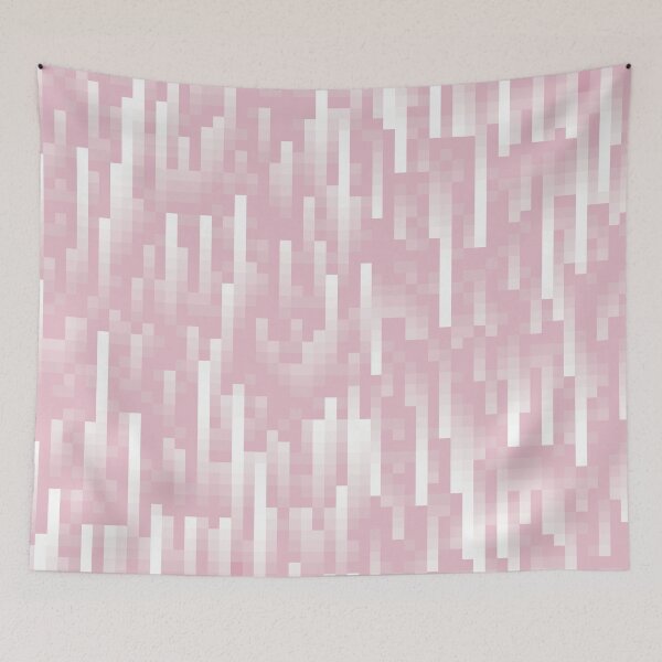 Item preview, Where The Wild Roses Grow // Vintage Pastel Meteor Rose Shower Geometric 1980s 8bit Pixel Art Cluster Pattern designed and sold by mixedpixels.