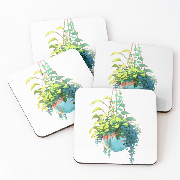 Item preview, Cute Futuristic Pothos Hanging Plant Collection 001 designed and sold by PlanetArchive.