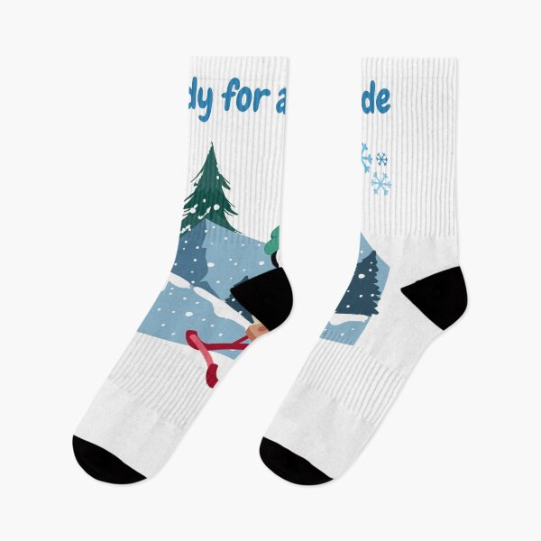 Item preview, Ready For A Winter Ride Funny Gifts For Everyone Who Loves Winter and Penguins designed and sold by EwelelleDesign.