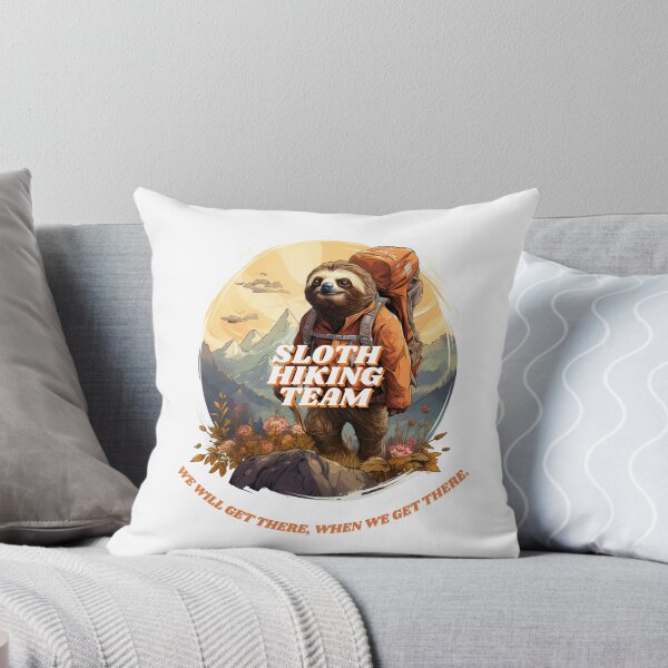 Item preview, Sloth Hikig Team Illustration designed and sold by bigmoments.
