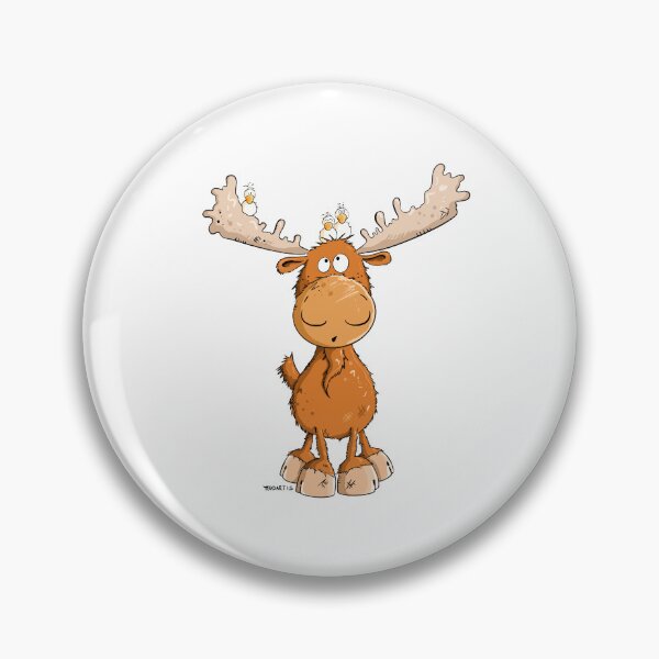 Item preview, Funny Fluffy Elk designed and sold by modartis.