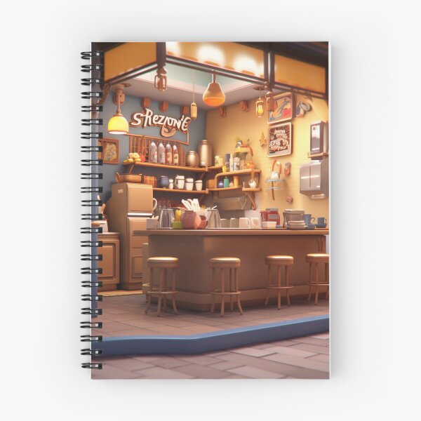 Item preview, small coffee shop designed and sold by Jatuphat Phawan.