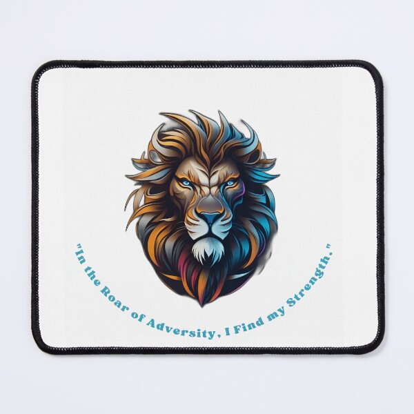 Item preview, "In the Roar of Adversity, I Find my Strength." designed and sold by Rostislav Tarasenko.