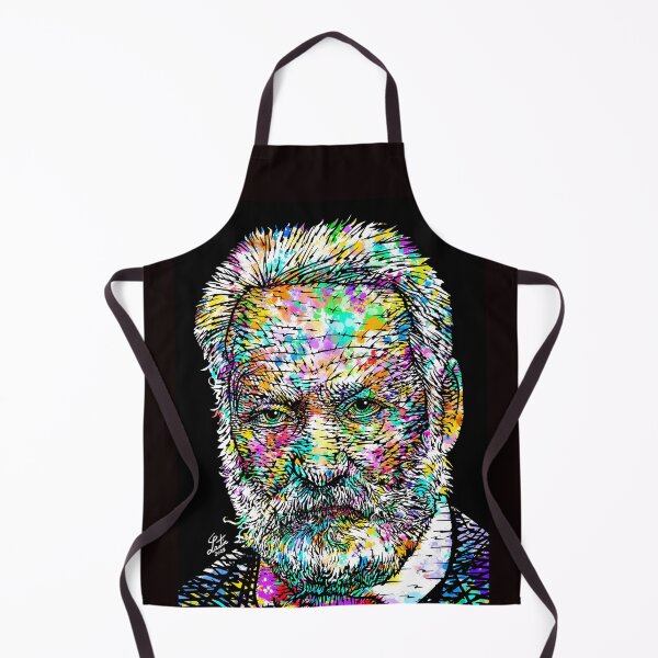 Item preview, VICTOR HUGO ink and watercolor portrait .1 designed and sold by lautir.