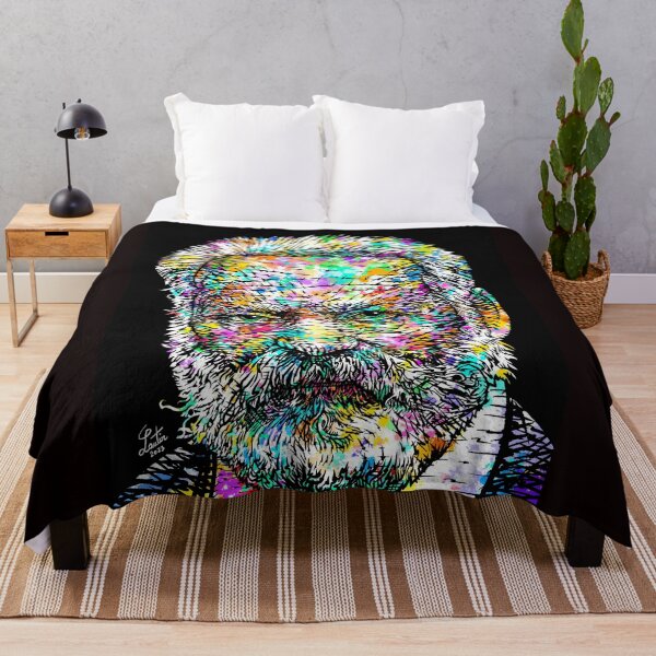 Item preview, VICTOR HUGO ink and watercolor portrait .1 designed and sold by lautir.