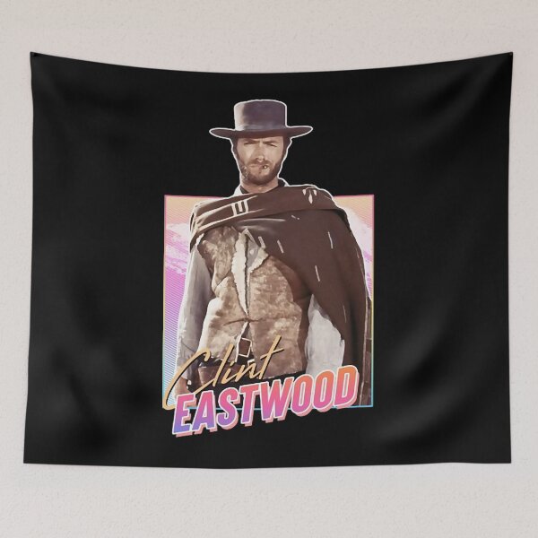 Item preview, Clint actor Eastwood - Retro designed and sold by TimeFarmerSt.